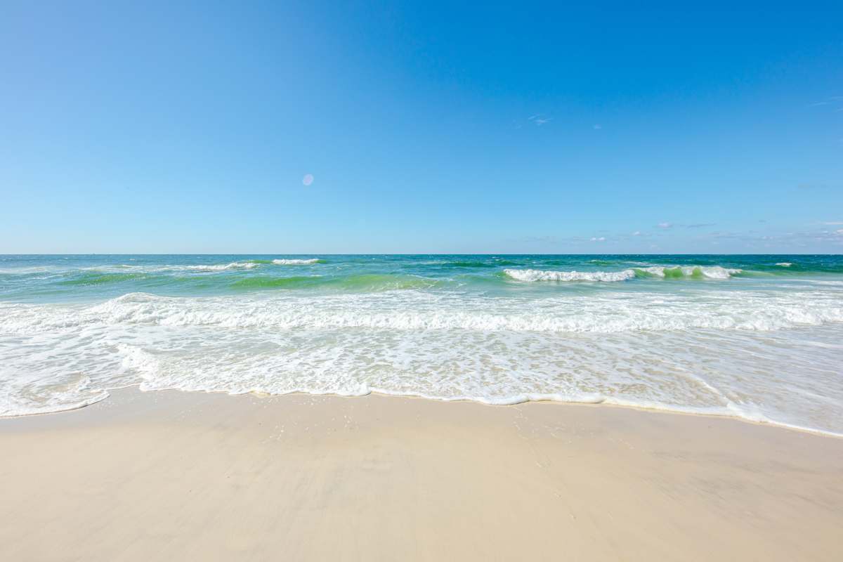 Orange Beach shoreline